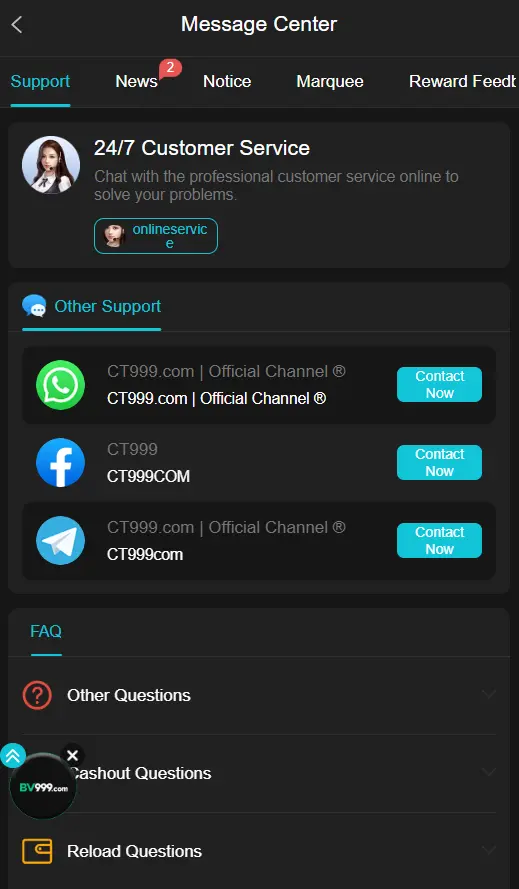 CT999 Gaming Platform - Game 6